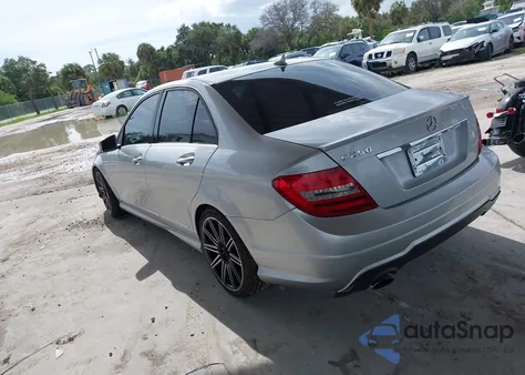 2012 Mercedes-Benz C 250 Luxury/Sport from USA, damaged, VIN WDDGF4HB8CA704655